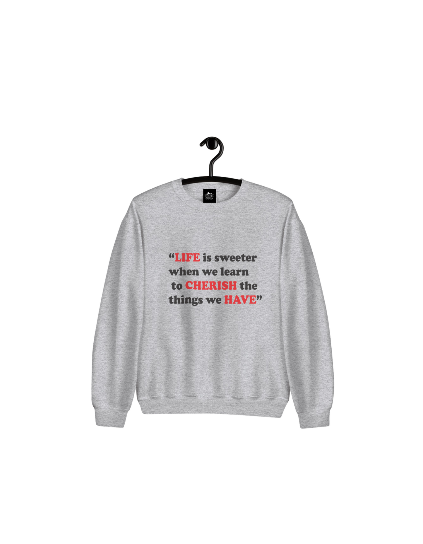 LCH Men Gray Sweatshirt