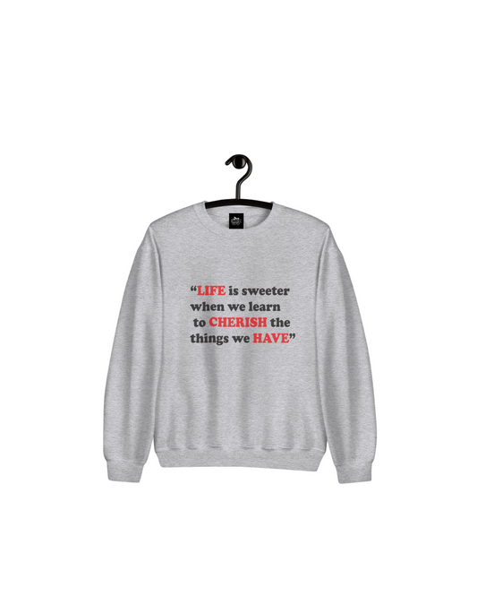 LCH Women Gray Sweatshirt