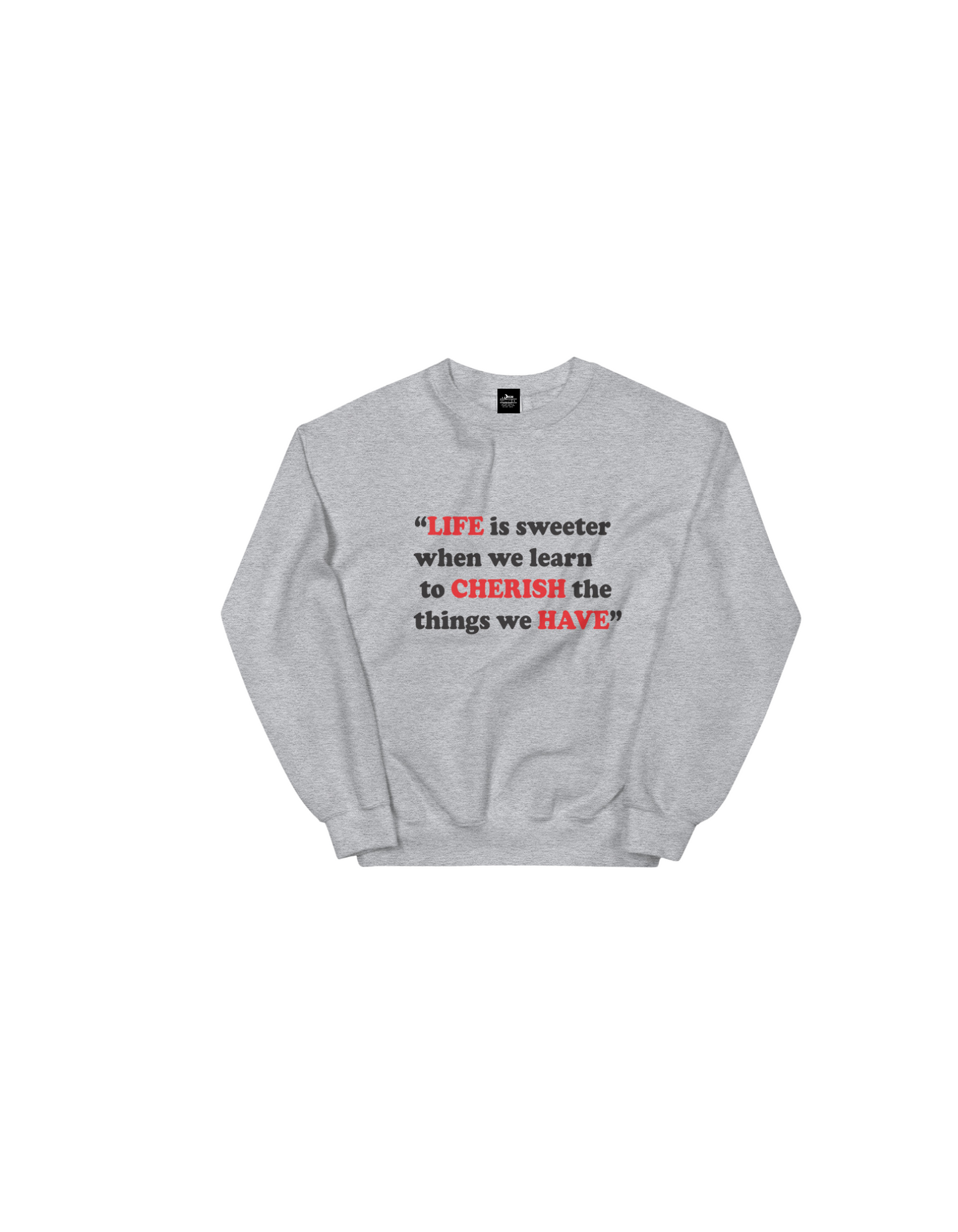 LCH Men Gray Sweatshirt