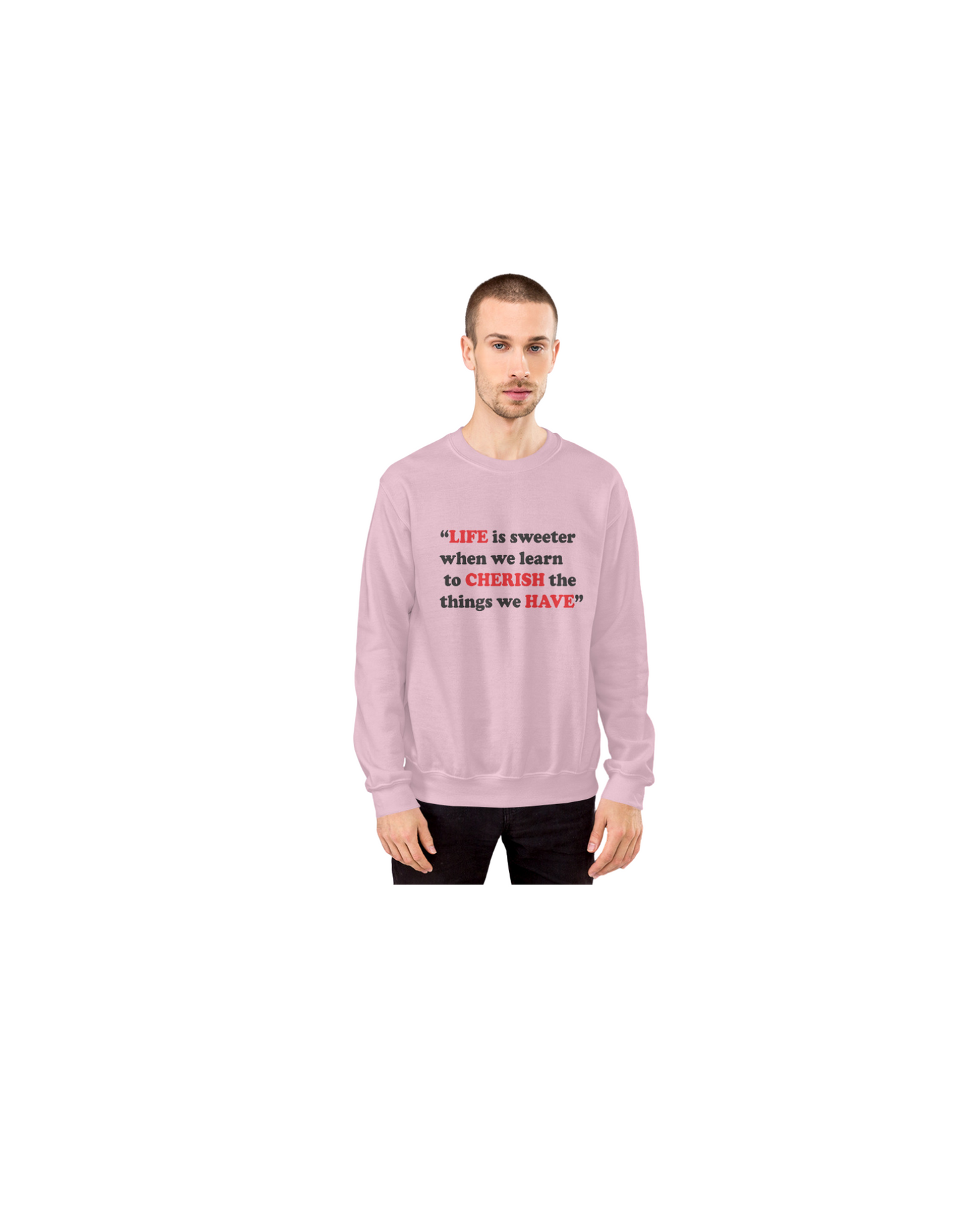 LCH Pink Men Sweatshirt