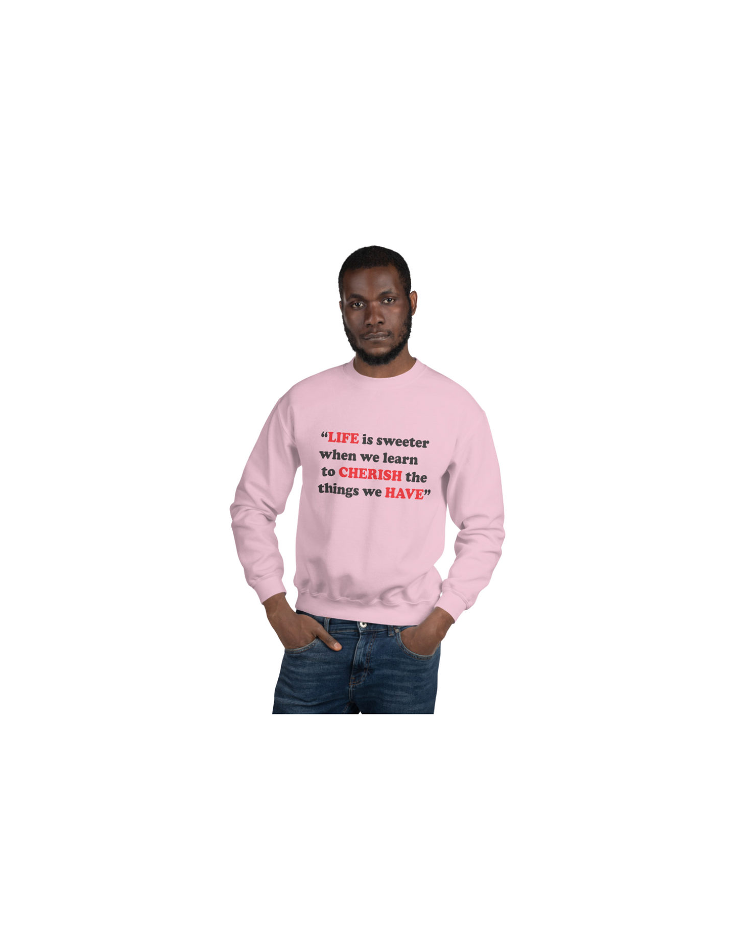 LCH Pink Men Sweatshirt