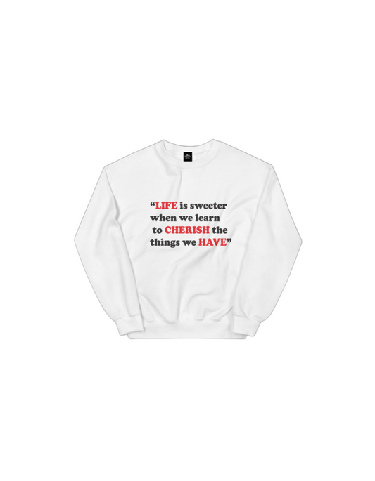 LCH White Men Sweatshirt