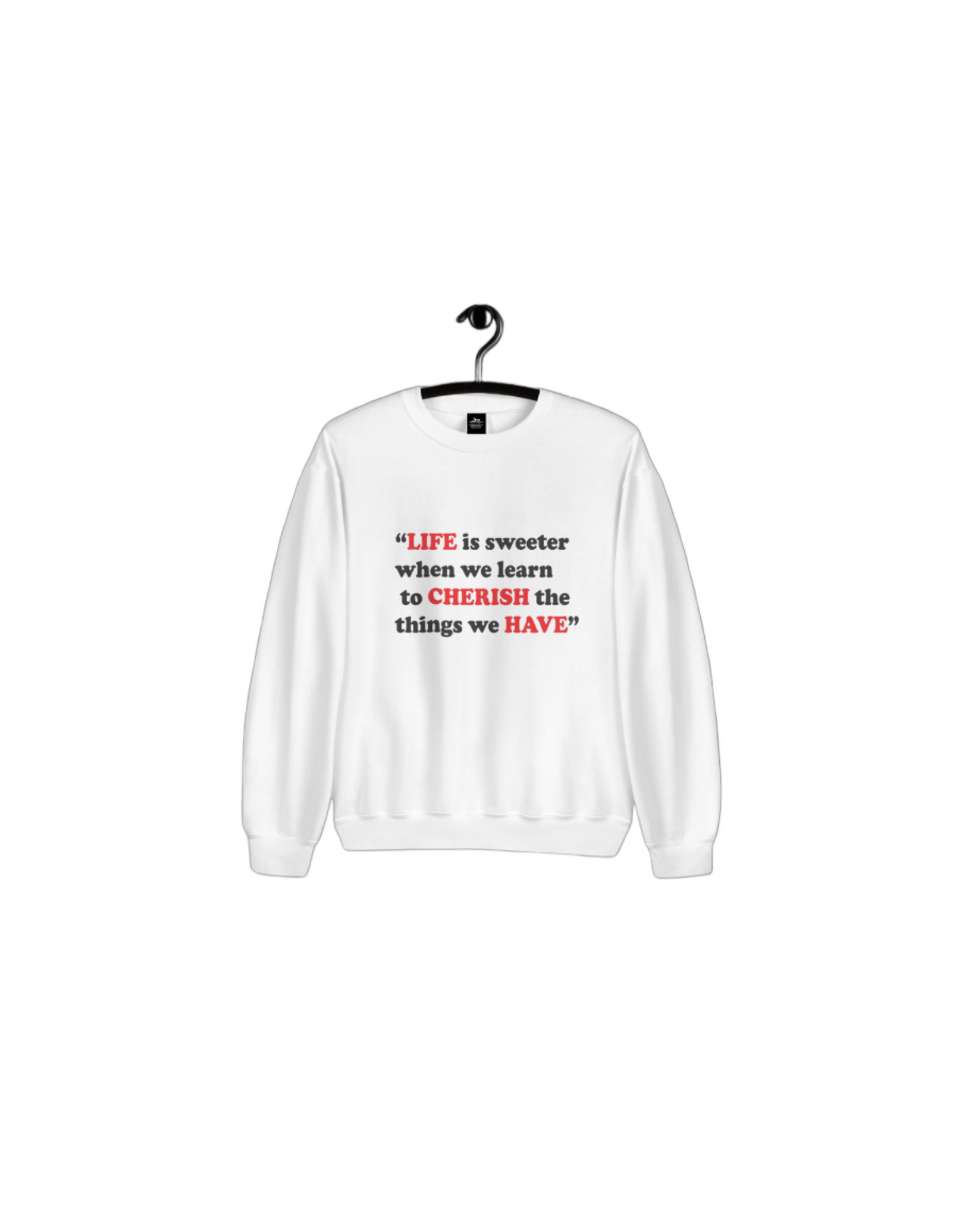 LCH White Men Sweatshirt