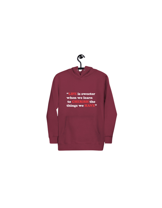 LCH Maroon Women Hoodie