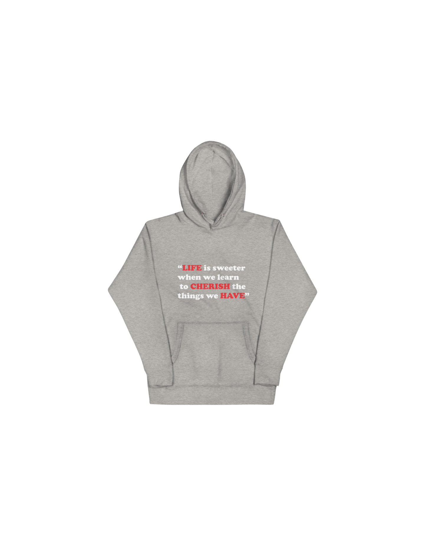 LCH Gray Men Hoodie