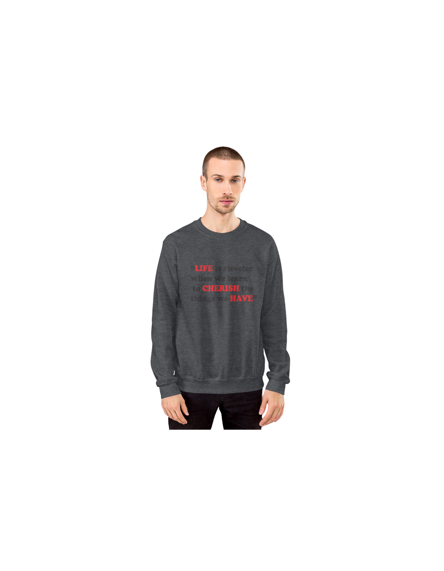 LCH Black Men Sweatshirt