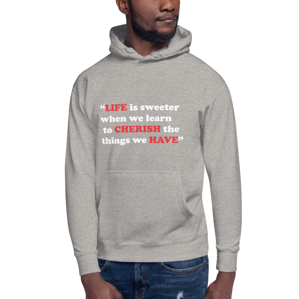 LCH Gray Men Hoodie