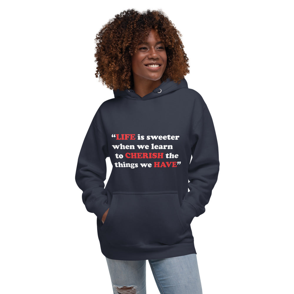 LCH Navy Women Hoodie